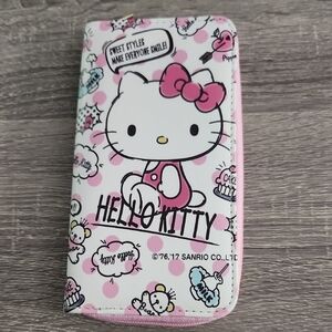 Hello Kitty Pink and White Wallet